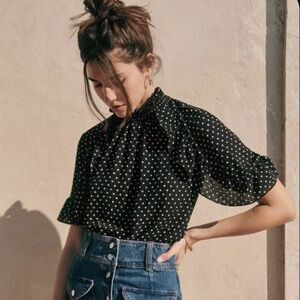 Sézane Cassandre Blouse, size 40